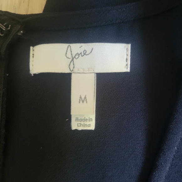 JOIE Black Mardalina Sleeveless Crepe Drawsting Jogger Jumpsuit - Picture 4 of 4